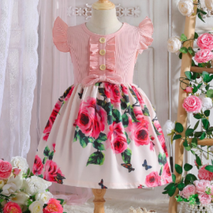 Mini Chic Floral Summer Dress